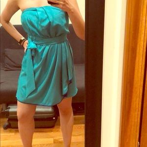 Teal and blue express dress for sale!